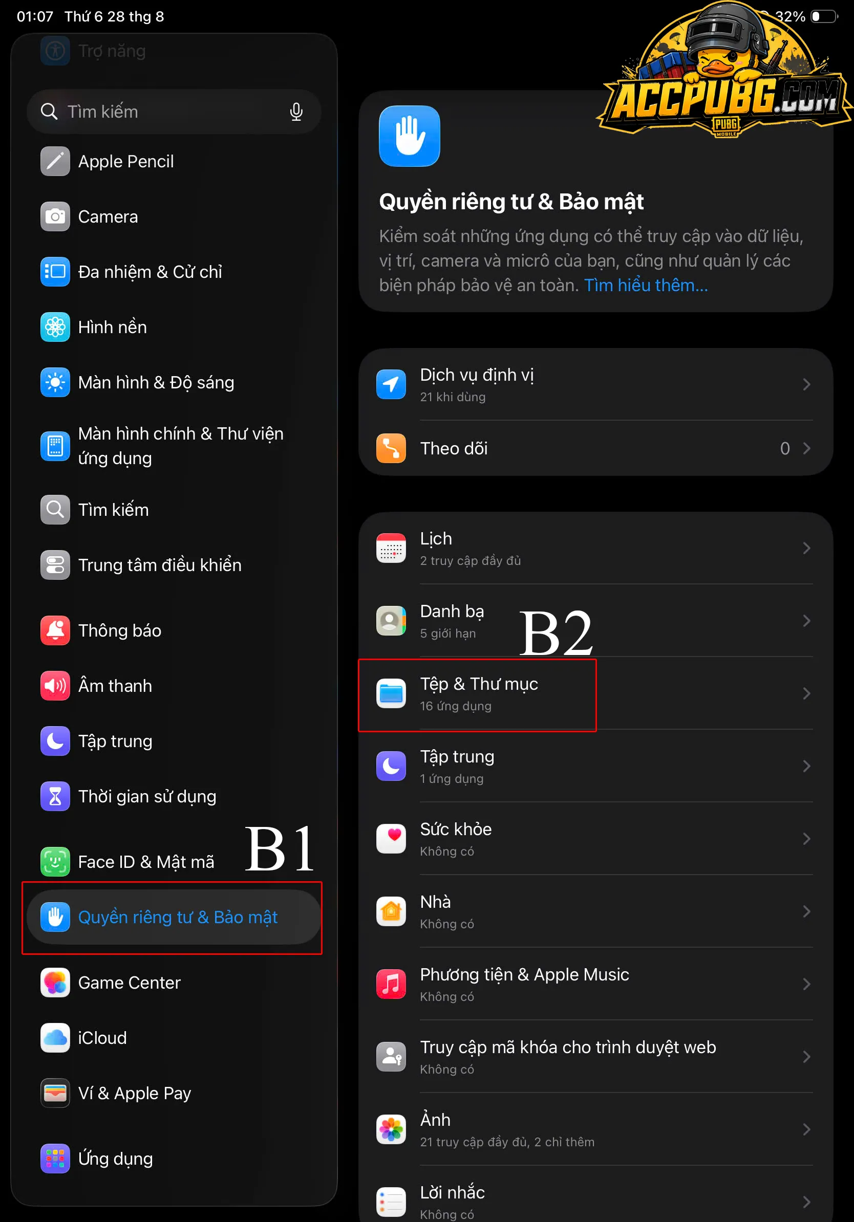 Hướng dẫn chi tiết cho IOS bật mic trong game pubg mobile