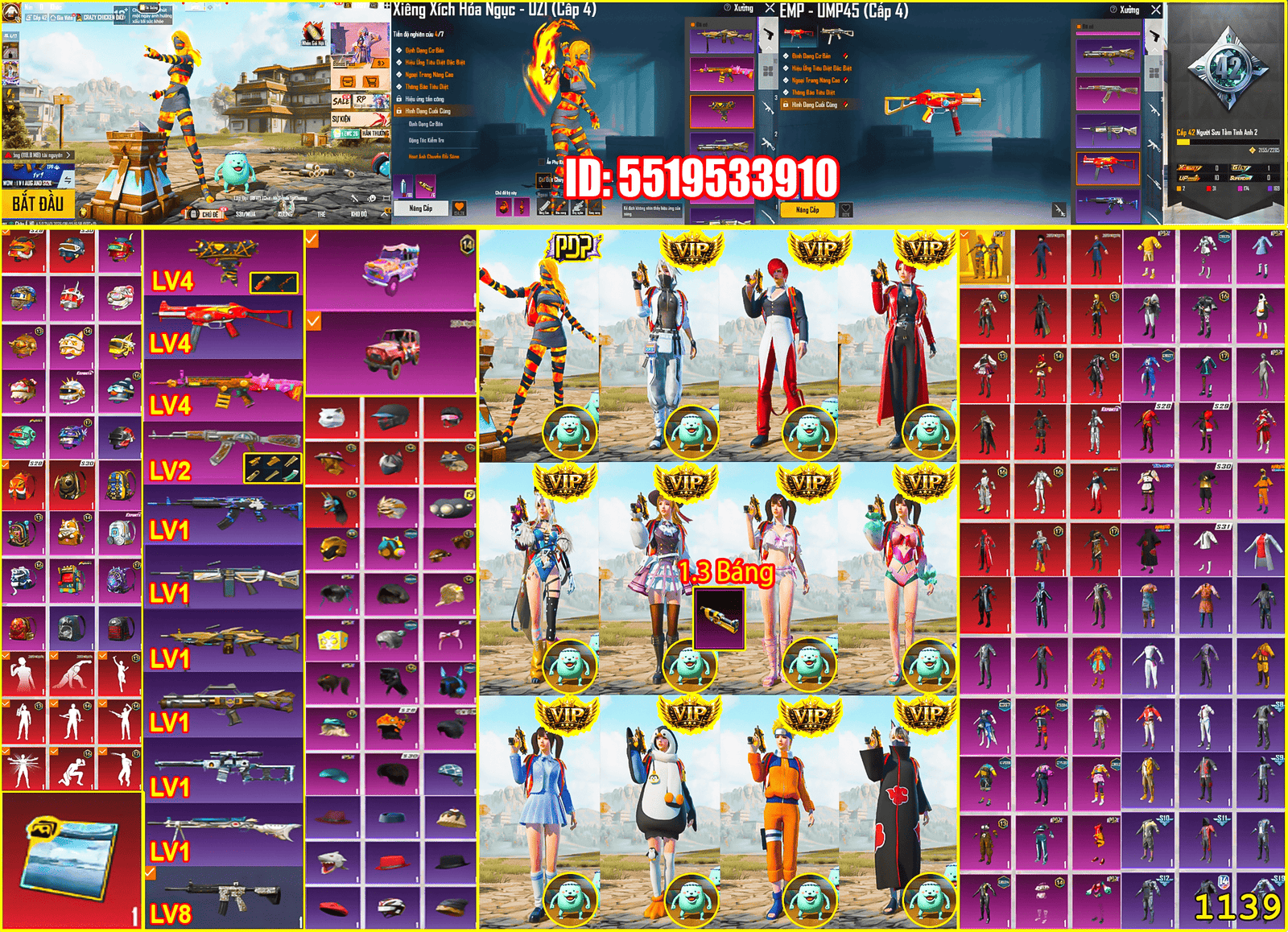 Acc PUBG Mobile #56774 PUBG MOBILE